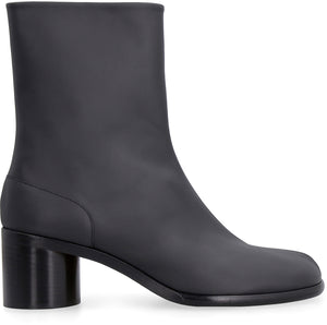 Tabi leather ankle boots-1